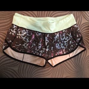 Lululemon athletic running shorts